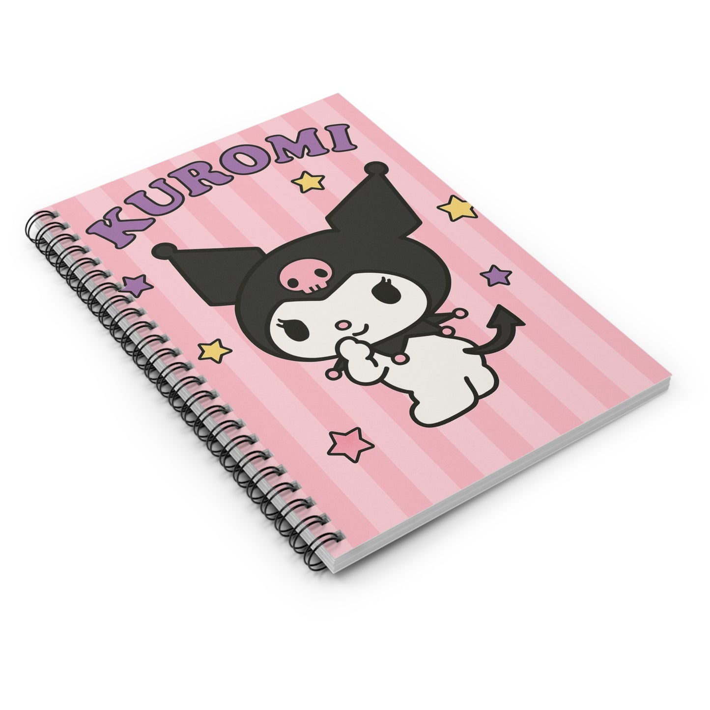 Cute Kuromi Spiral Notebook - Perfect for School, Gifts, Journals, Note-taking, and Planning