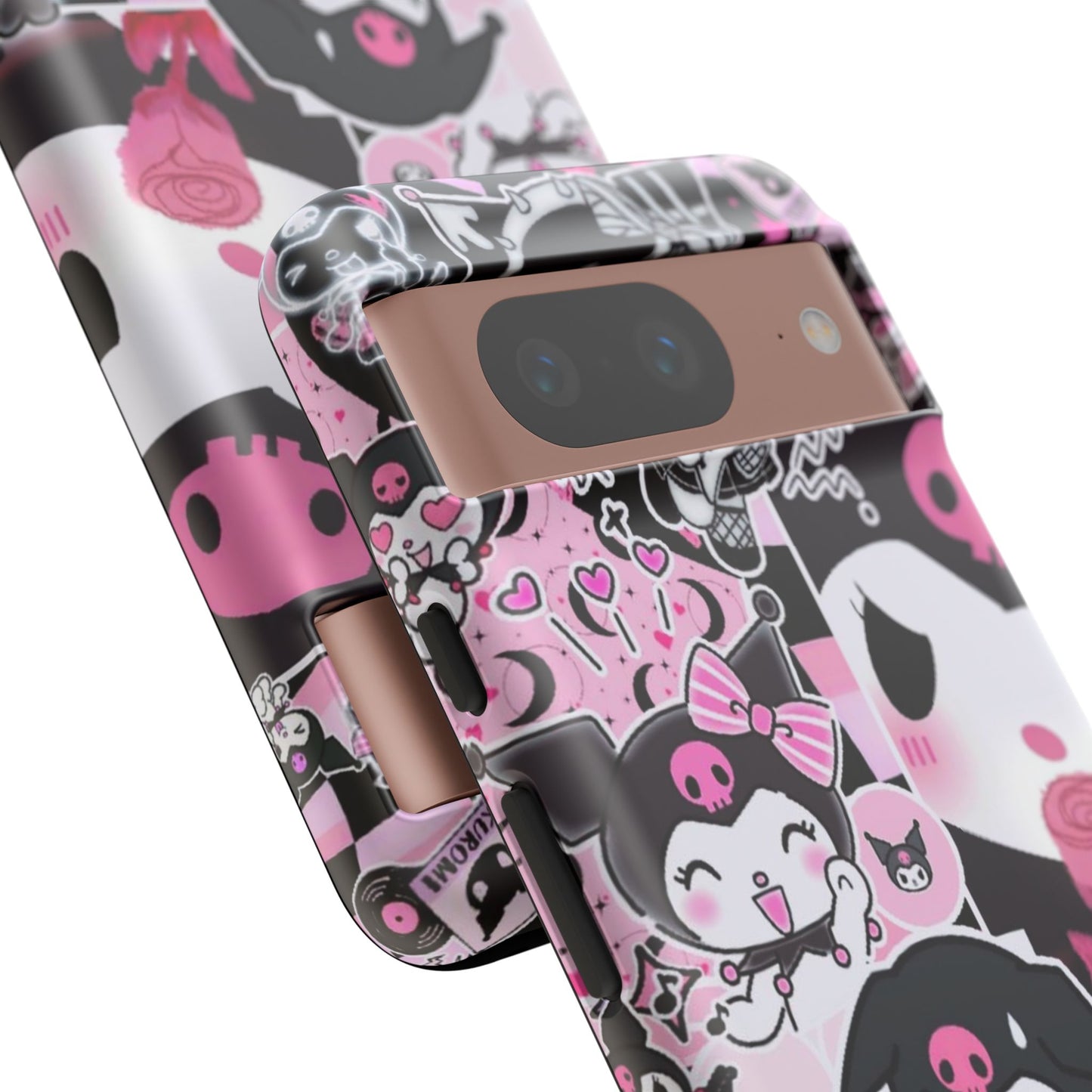Kuromi Gothic Phone Case, Tough Phone Case, Kawaii Phone Cover, Unique Mobile Accessory, Gifts for Her Kuromi back to school purple kuromi