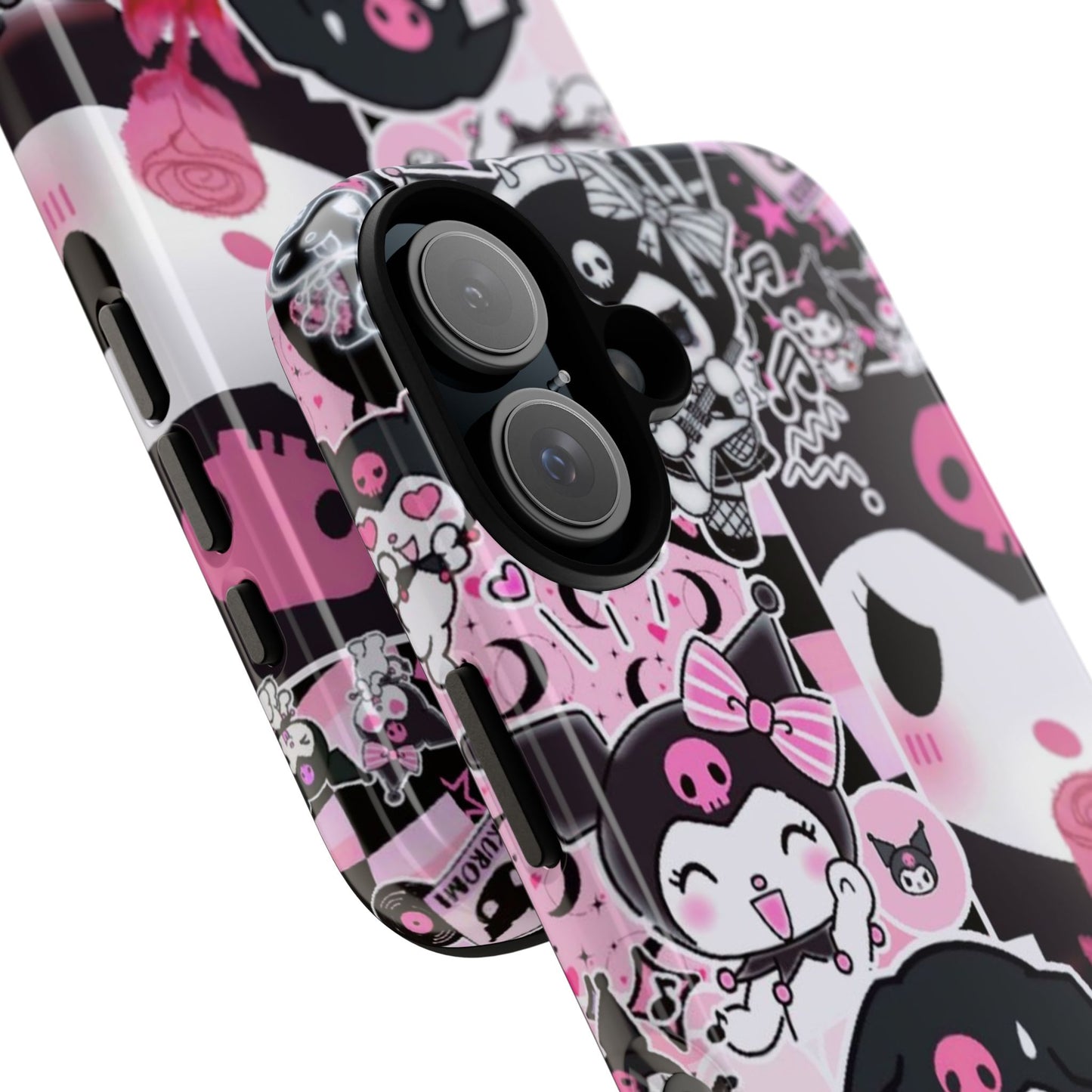 Kuromi Gothic Phone Case, Tough Phone Case, Kawaii Phone Cover, Unique Mobile Accessory, Gifts for Her Kuromi back to school purple kuromi