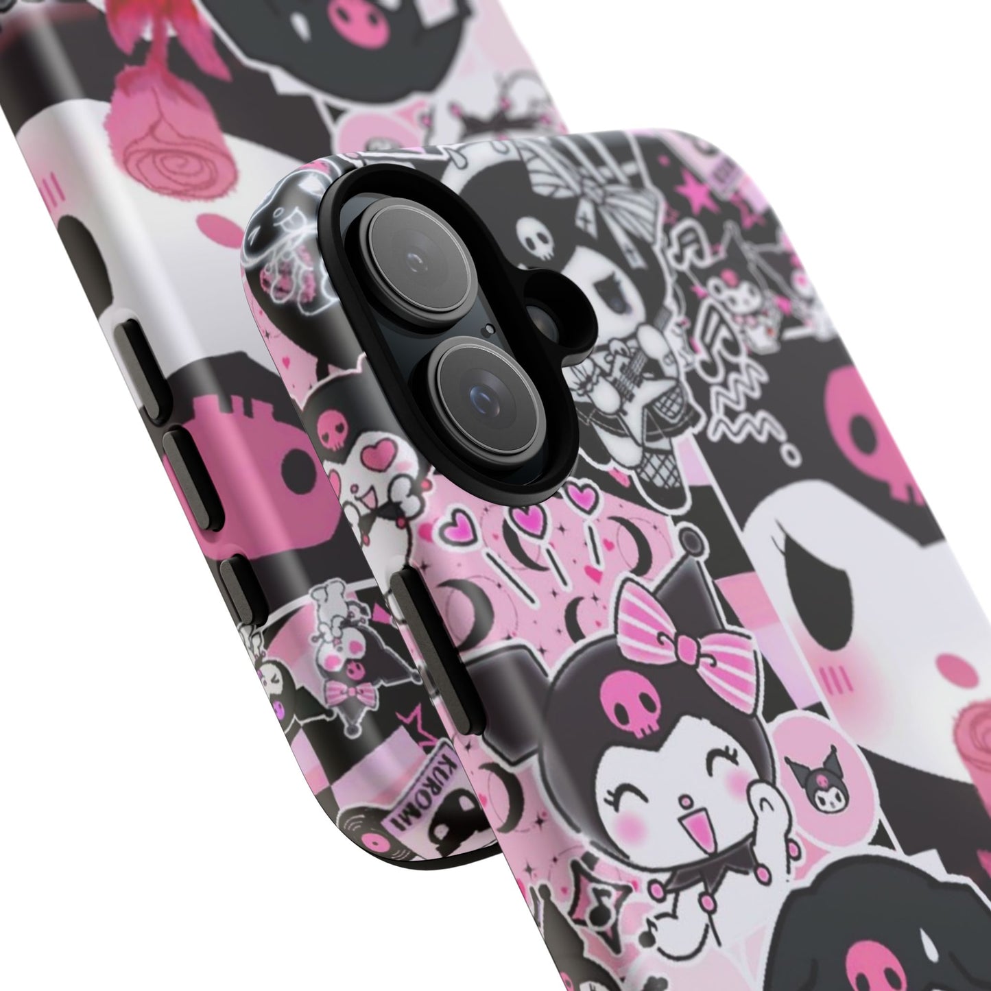 Kuromi Gothic Phone Case, Tough Phone Case, Kawaii Phone Cover, Unique Mobile Accessory, Gifts for Her Kuromi back to school purple kuromi