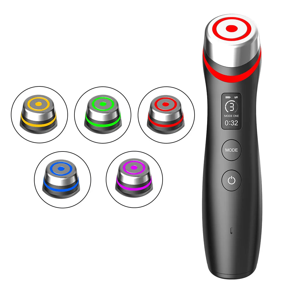 UBilli 6-in-1 GlowBoost Facial Device – Lift, Tighten, Brighten & Clear