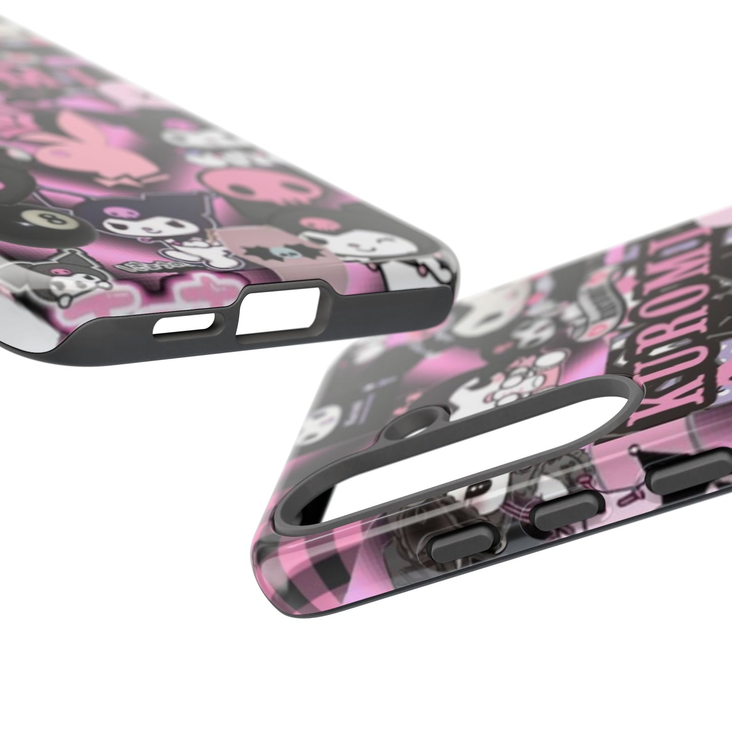 Kuromi Gothic Phone Case, Tough Phone Case Kawaii Phone Cover, Mobile Accessory, Gifts for Her Kuromi back to school, iPhone, Samsung sanrio