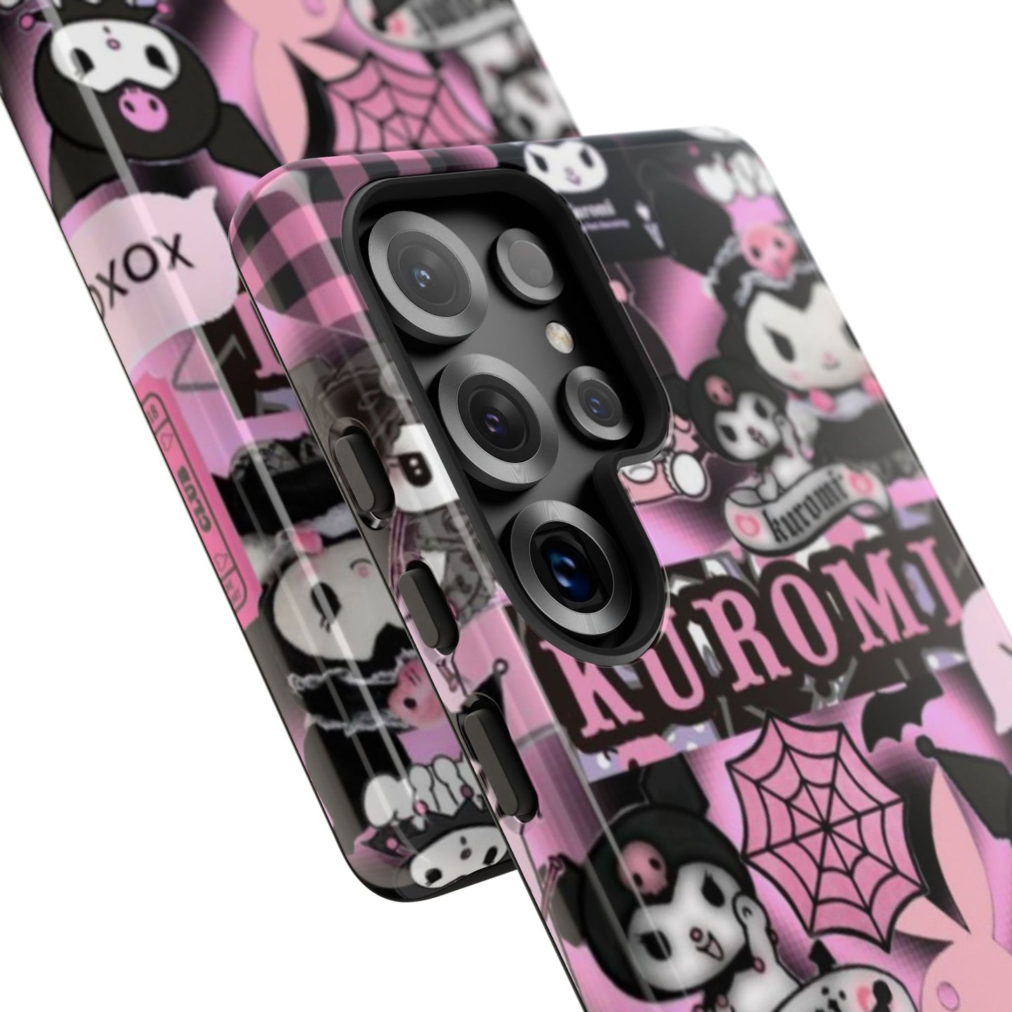 Kuromi Gothic Phone Case, Tough Phone Case Kawaii Phone Cover, Mobile Accessory, Gifts for Her Kuromi back to school, iPhone, Samsung sanrio
