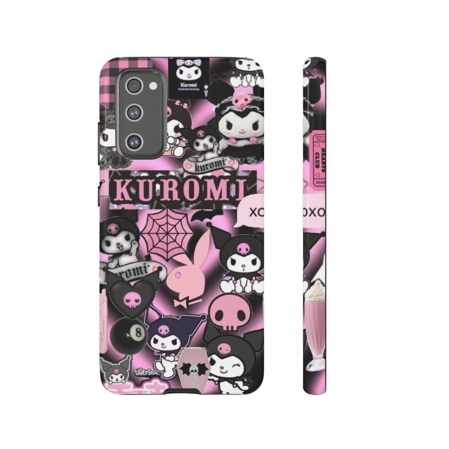 Kuromi Gothic Phone Case, Tough Phone Case Kawaii Phone Cover, Mobile Accessory, Gifts for Her Kuromi back to school, iPhone, Samsung sanrio