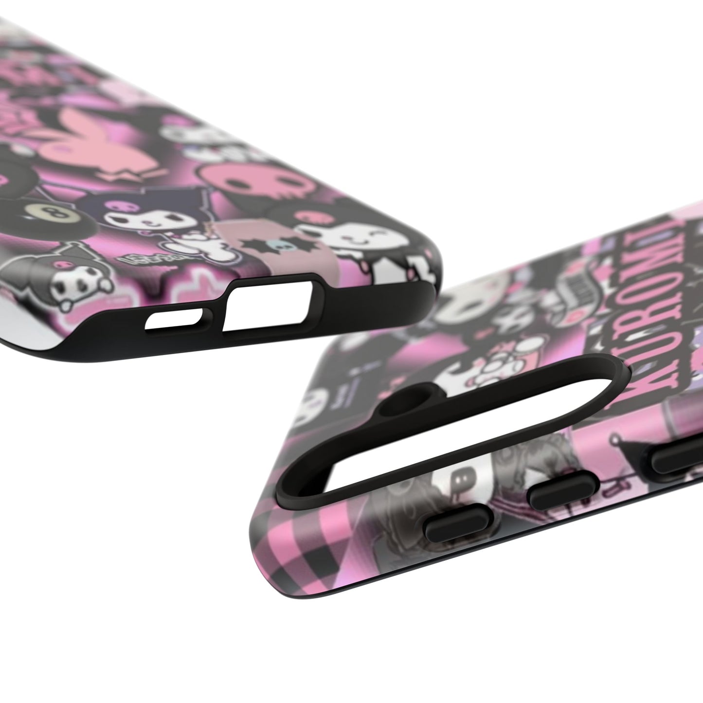 Kuromi Gothic Phone Case, Tough Phone Case Kawaii Phone Cover, Mobile Accessory, Gifts for Her Kuromi back to school, iPhone, Samsung sanrio