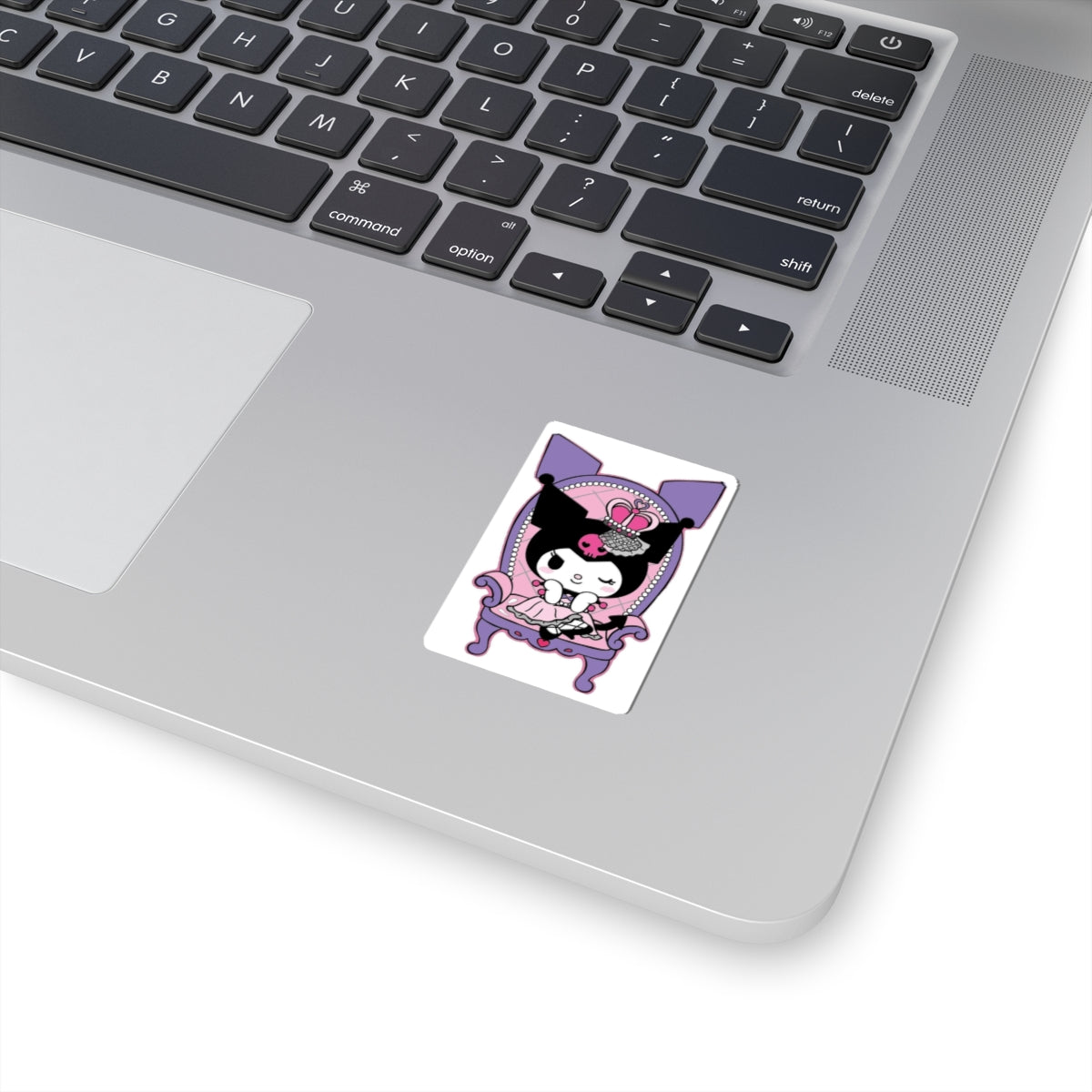 Kuromi Stickers, Purple Laptop Sticker, Kawaii Anime Decal, Cute Japanese Stationery, Gift for Anime Lover, Unique Vinyl Sticker