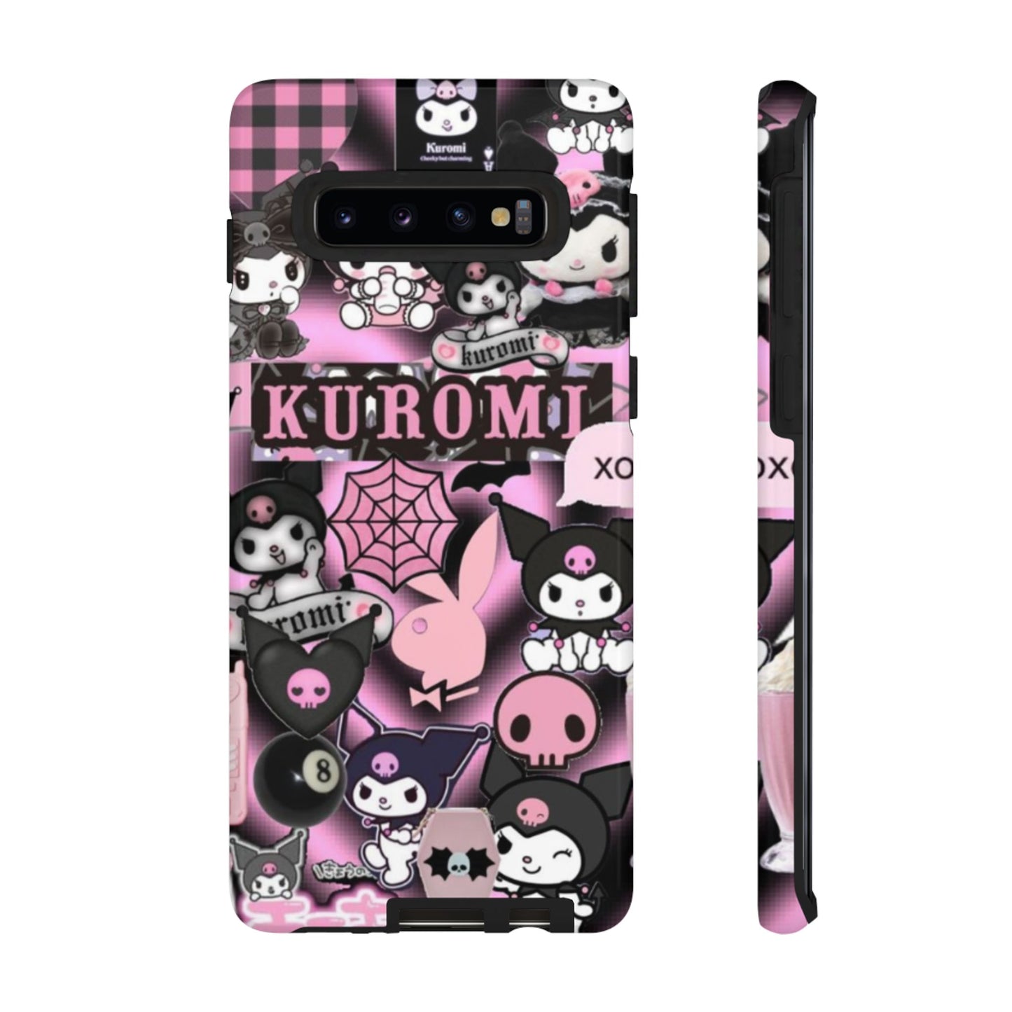 Kuromi Gothic Phone Case, Tough Phone Case Kawaii Phone Cover, Mobile Accessory, Gifts for Her Kuromi back to school, iPhone, Samsung sanrio