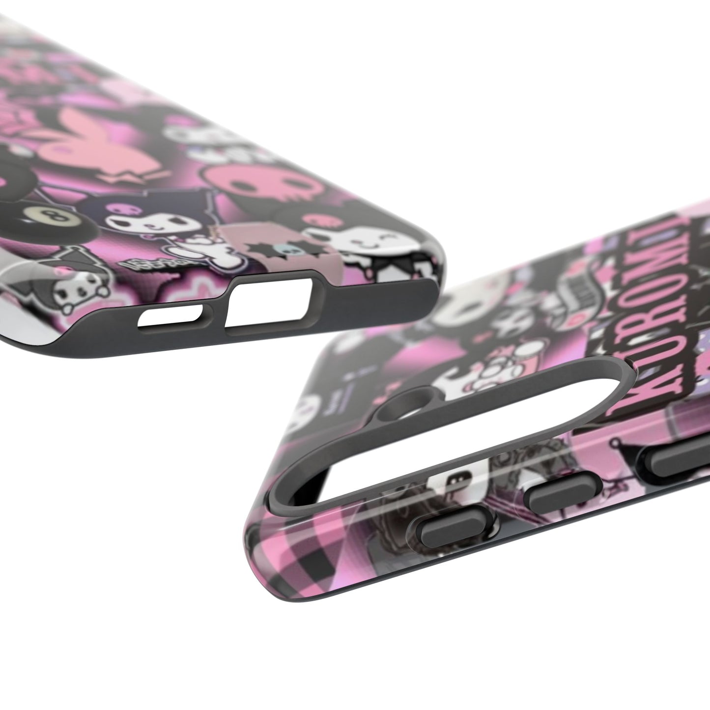 Kuromi Gothic Phone Case, Tough Phone Case Kawaii Phone Cover, Mobile Accessory, Gifts for Her Kuromi back to school, iPhone, Samsung sanrio