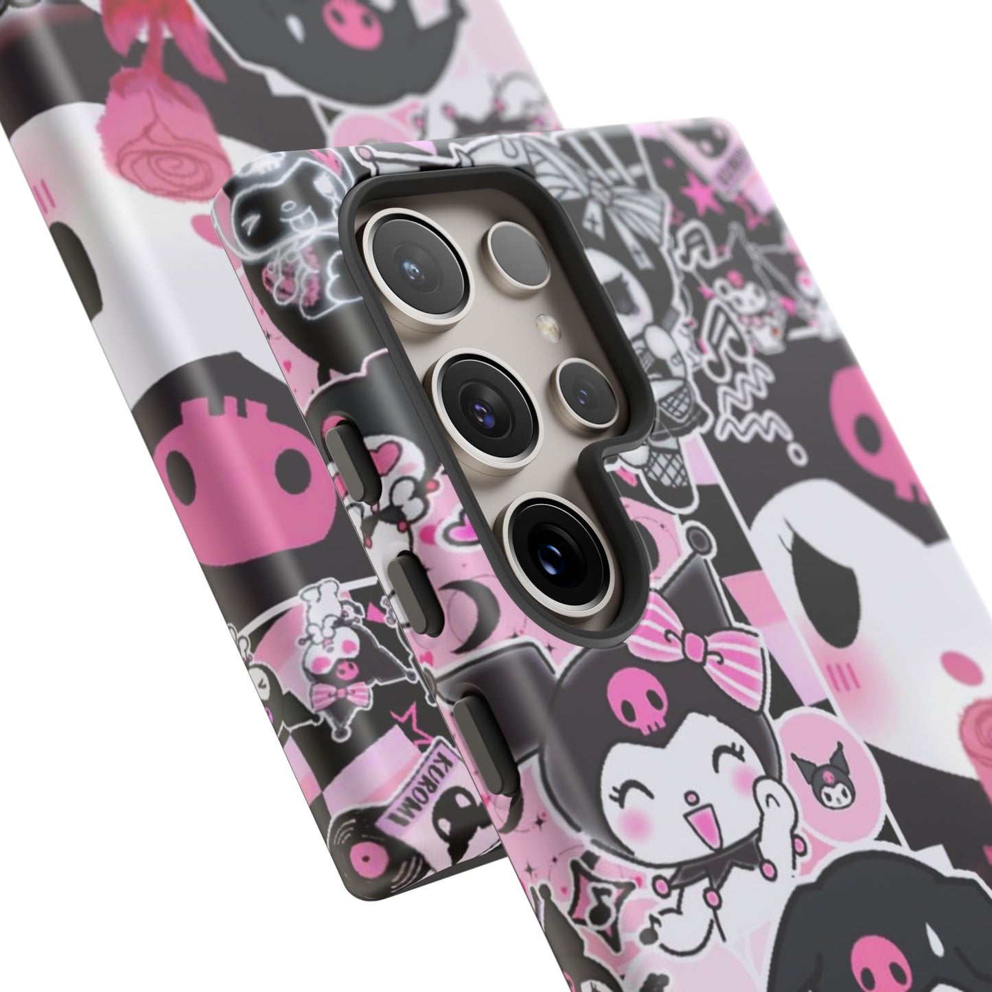 Kuromi Gothic Phone Case, Tough Phone Case, Kawaii Phone Cover, Unique Mobile Accessory, Gifts for Her Kuromi back to school purple kuromi