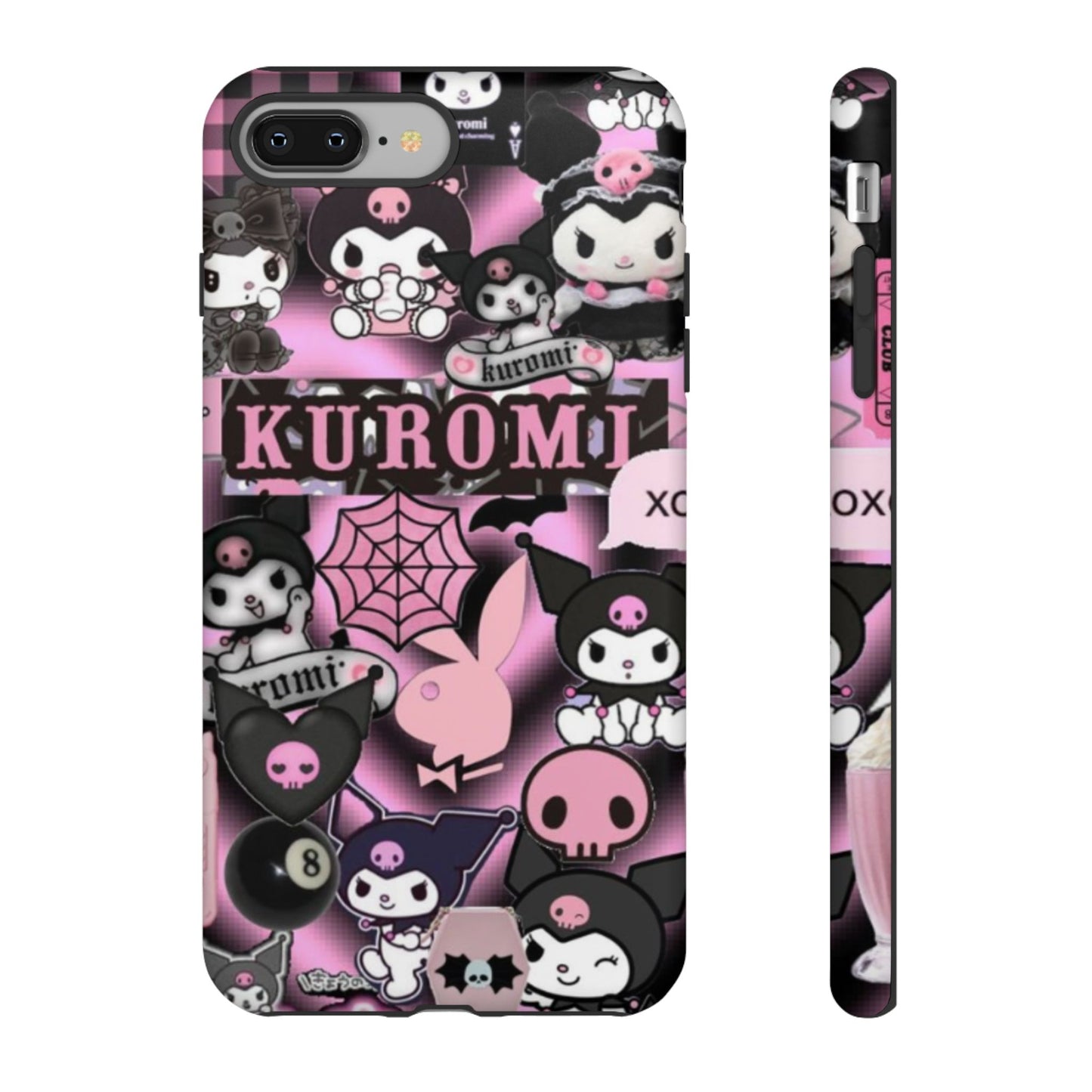 Kuromi Gothic Phone Case, Tough Phone Case Kawaii Phone Cover, Mobile Accessory, Gifts for Her Kuromi back to school, iPhone, Samsung sanrio
