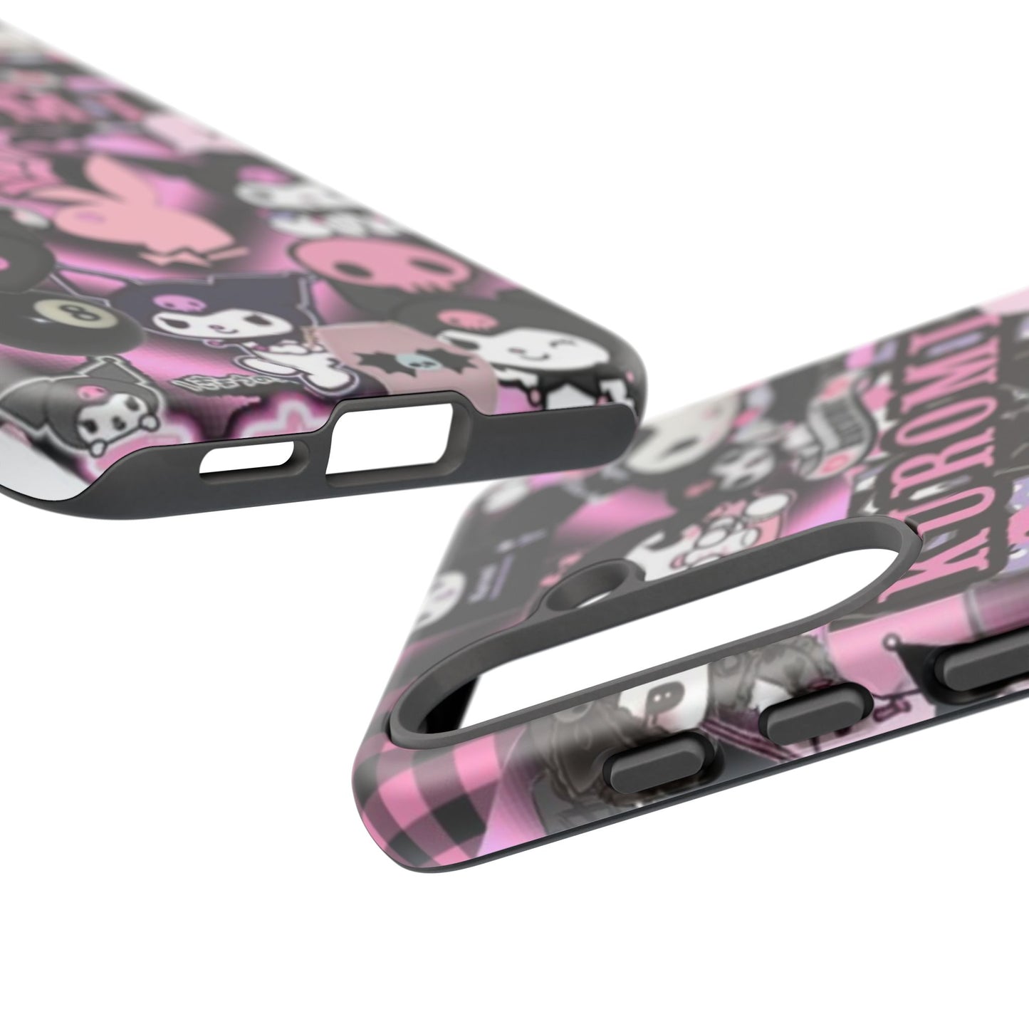 Kuromi Gothic Phone Case, Tough Phone Case Kawaii Phone Cover, Mobile Accessory, Gifts for Her Kuromi back to school, iPhone, Samsung sanrio