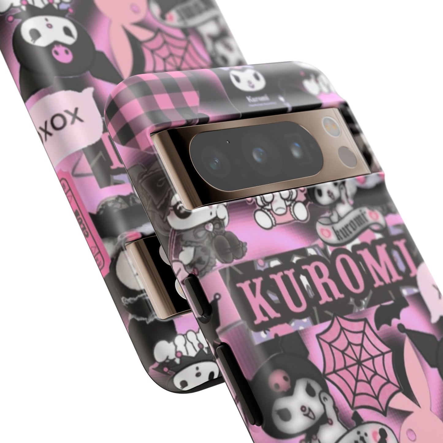 Kuromi Gothic Phone Case, Tough Phone Case Kawaii Phone Cover, Mobile Accessory, Gifts for Her Kuromi back to school, iPhone, Samsung sanrio