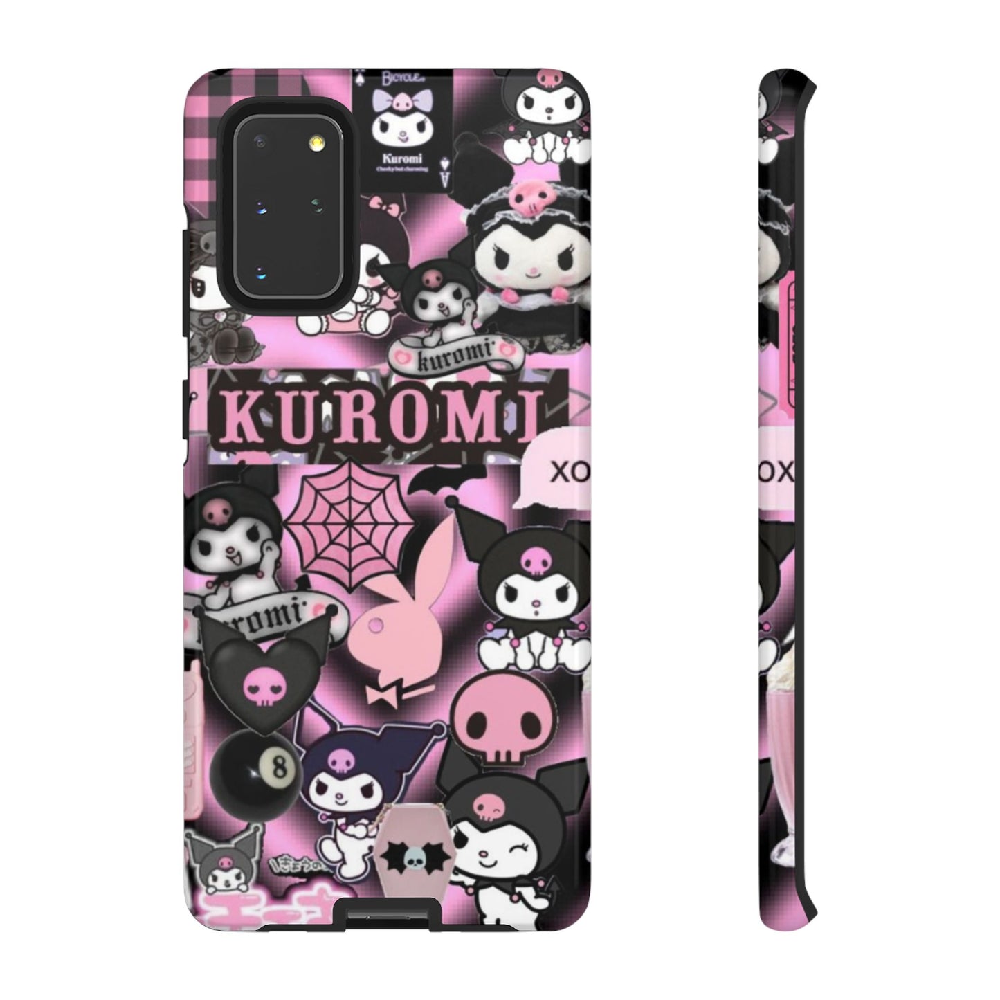Kuromi Gothic Phone Case, Tough Phone Case Kawaii Phone Cover, Mobile Accessory, Gifts for Her Kuromi back to school, iPhone, Samsung sanrio