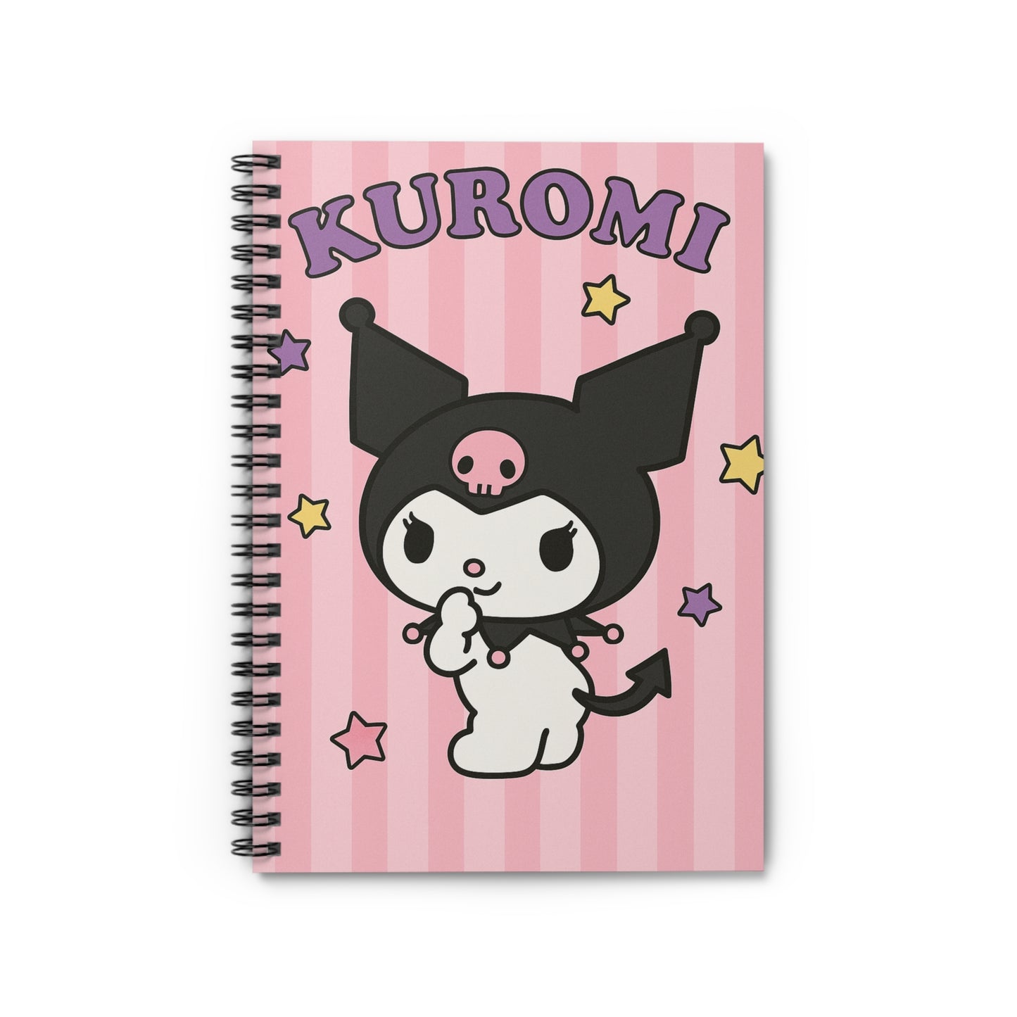 Cute Kuromi Spiral Notebook - Perfect for School, Gifts, Journals, Note-taking, and Planning