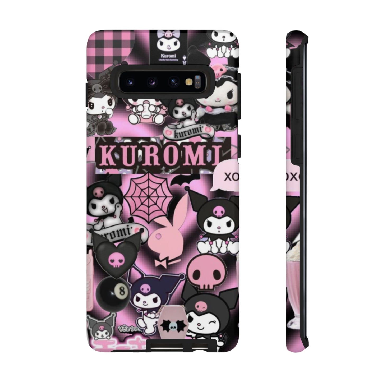 Kuromi Gothic Phone Case, Tough Phone Case Kawaii Phone Cover, Mobile Accessory, Gifts for Her Kuromi back to school, iPhone, Samsung sanrio