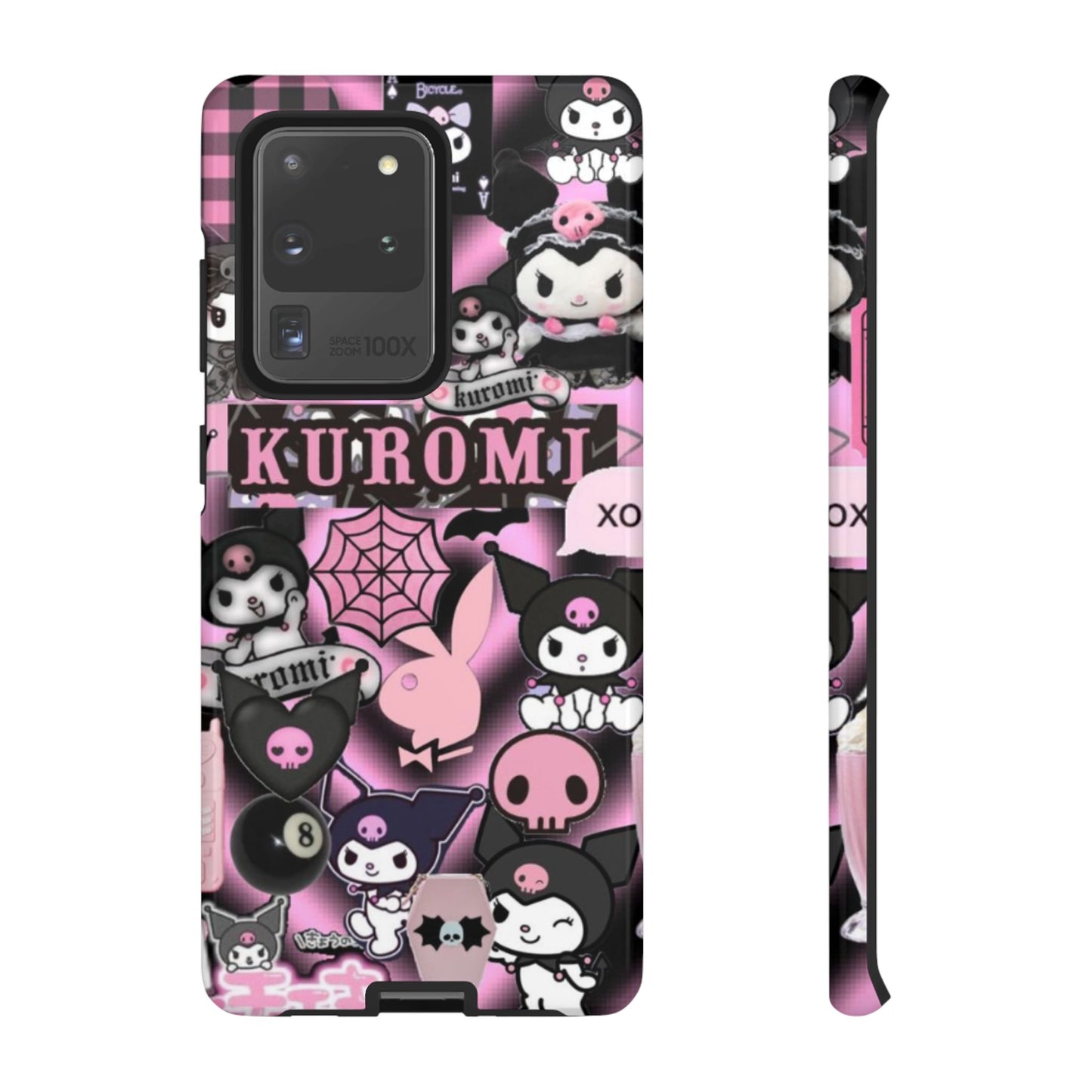 Kuromi Gothic Phone Case, Tough Phone Case Kawaii Phone Cover, Mobile Accessory, Gifts for Her Kuromi back to school, iPhone, Samsung sanrio
