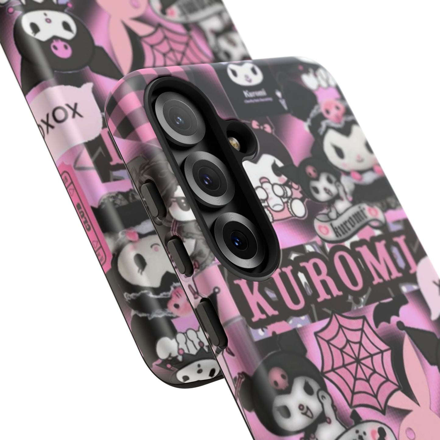 Kuromi Gothic Phone Case, Tough Phone Case Kawaii Phone Cover, Mobile Accessory, Gifts for Her Kuromi back to school, iPhone, Samsung sanrio