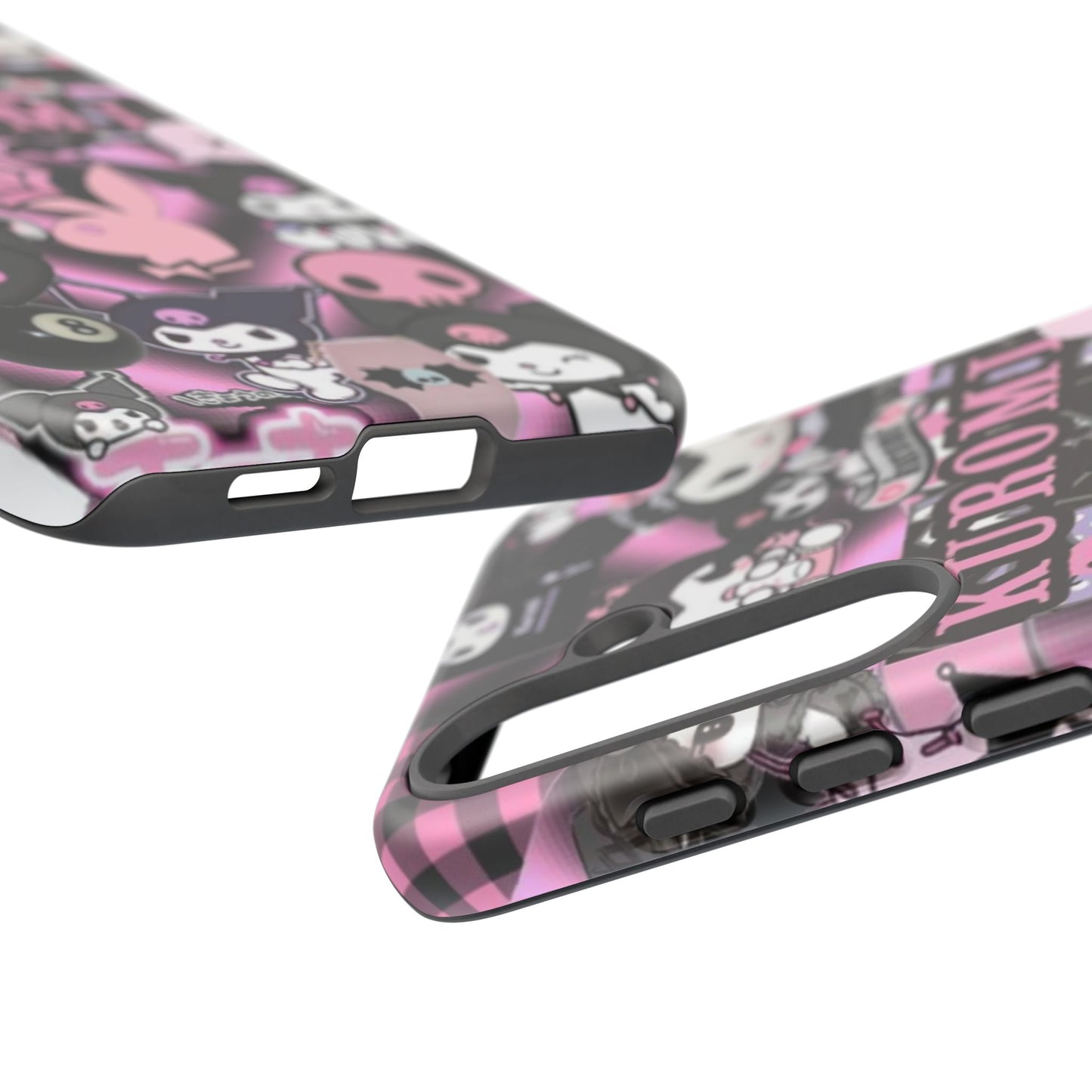 Kuromi Gothic Phone Case, Tough Phone Case Kawaii Phone Cover, Mobile Accessory, Gifts for Her Kuromi back to school, iPhone, Samsung sanrio