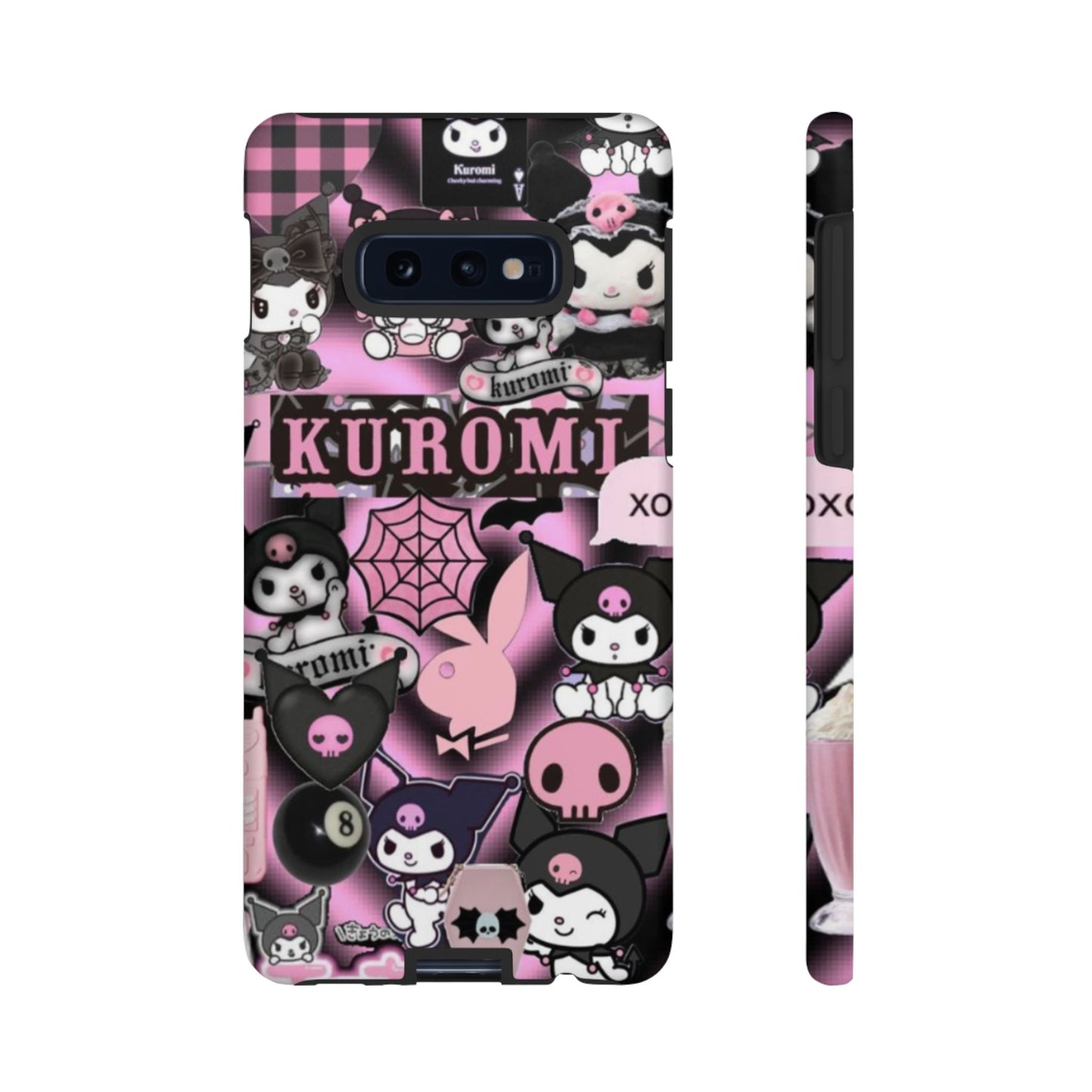 Kuromi Gothic Phone Case, Tough Phone Case Kawaii Phone Cover, Mobile Accessory, Gifts for Her Kuromi back to school, iPhone, Samsung sanrio