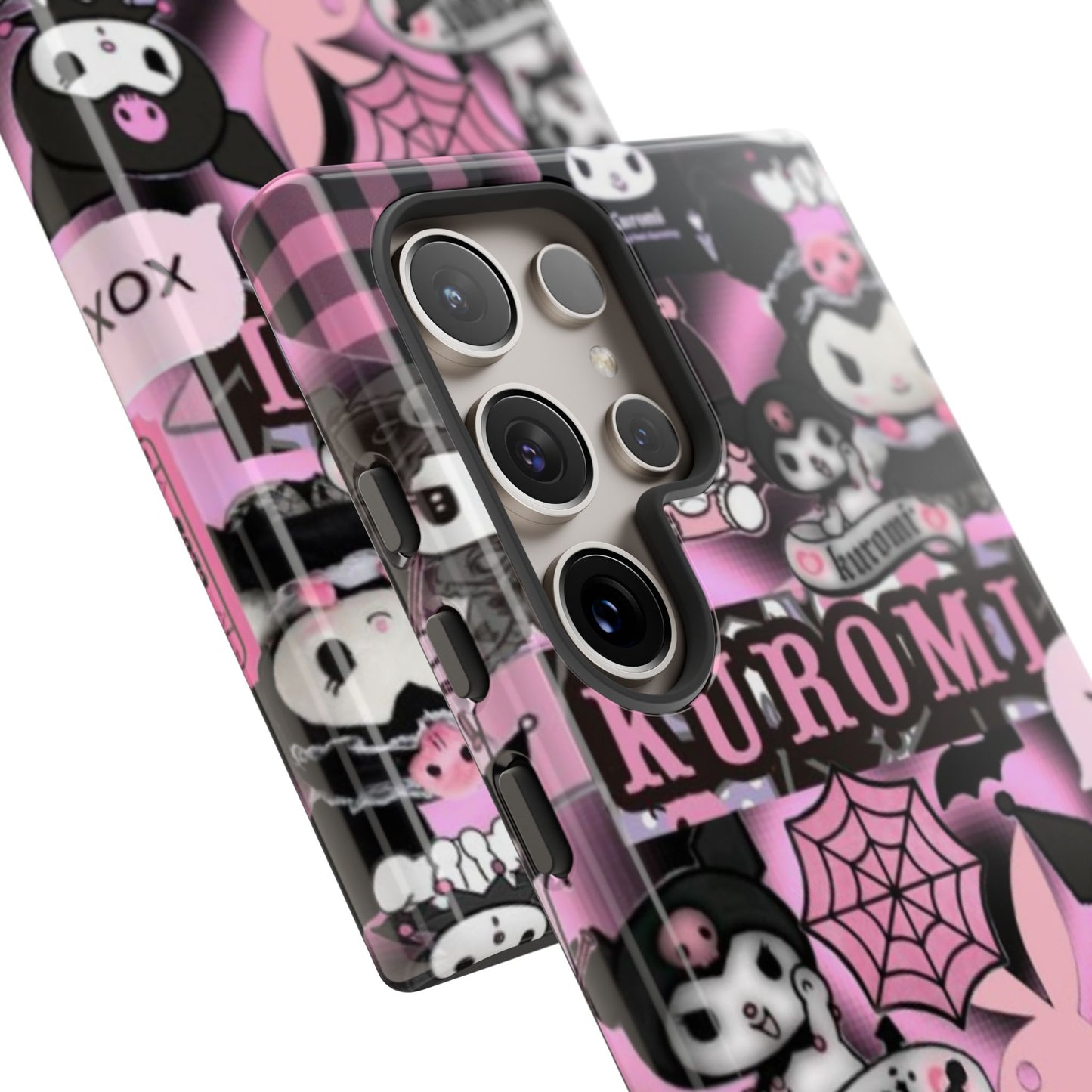 Kuromi Gothic Phone Case, Tough Phone Case Kawaii Phone Cover, Mobile Accessory, Gifts for Her Kuromi back to school, iPhone, Samsung sanrio