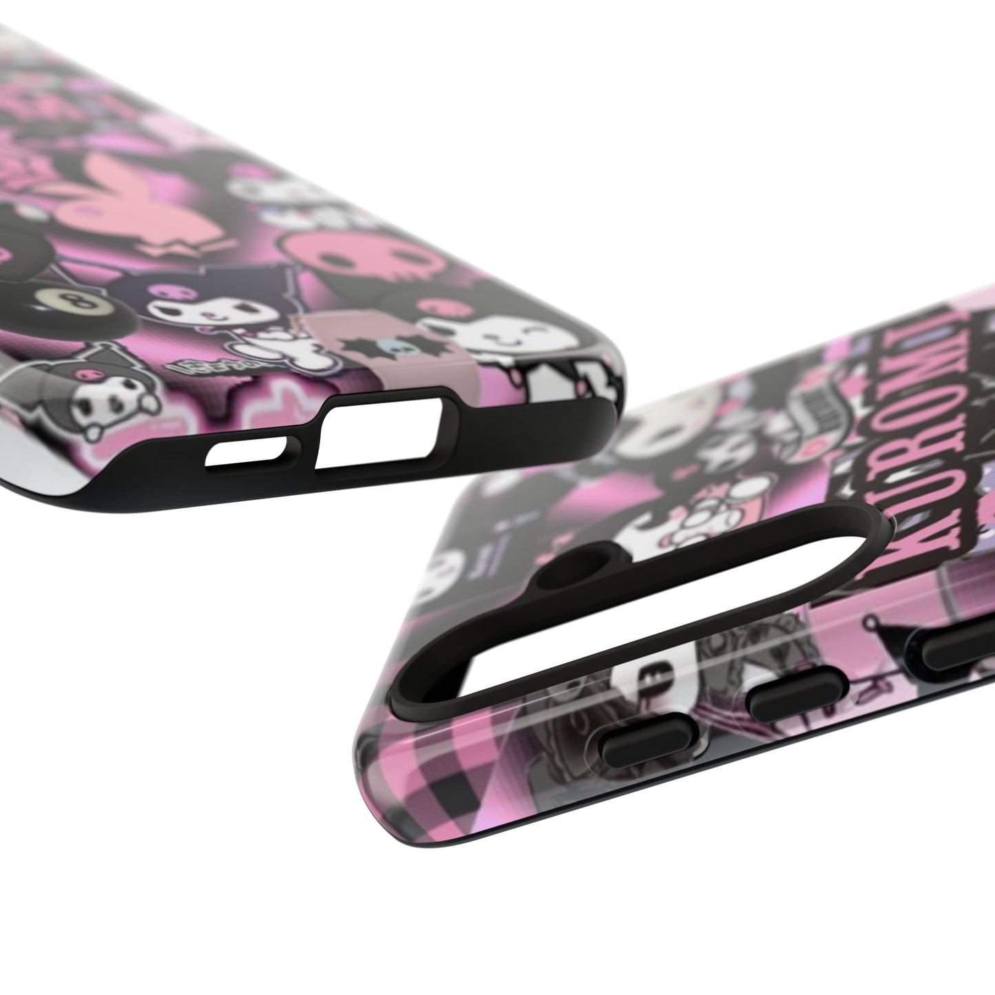 Kuromi Gothic Phone Case, Tough Phone Case Kawaii Phone Cover, Mobile Accessory, Gifts for Her Kuromi back to school, iPhone, Samsung sanrio