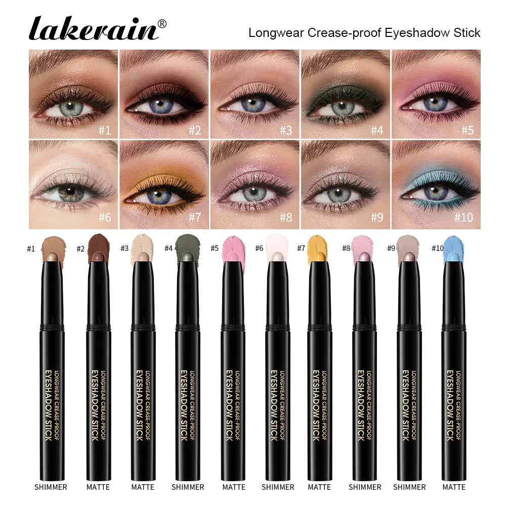 Lakerain Crease-Proof Eyeshadow Stick