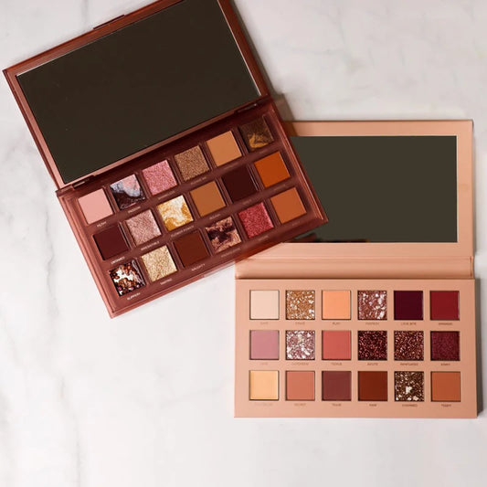 Nude Luxe Eyeshadow Palette – 18 Shades