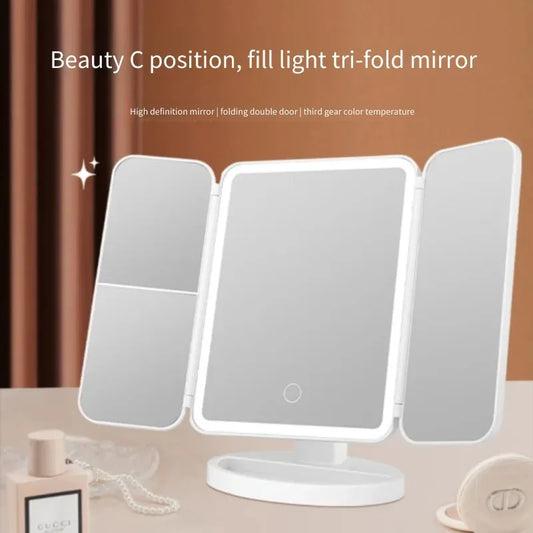 Face-Lit LED Makeup Mirror