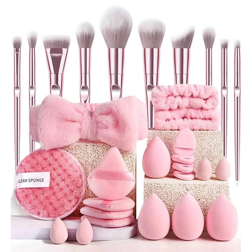 Pink Series Makeup Tool Set