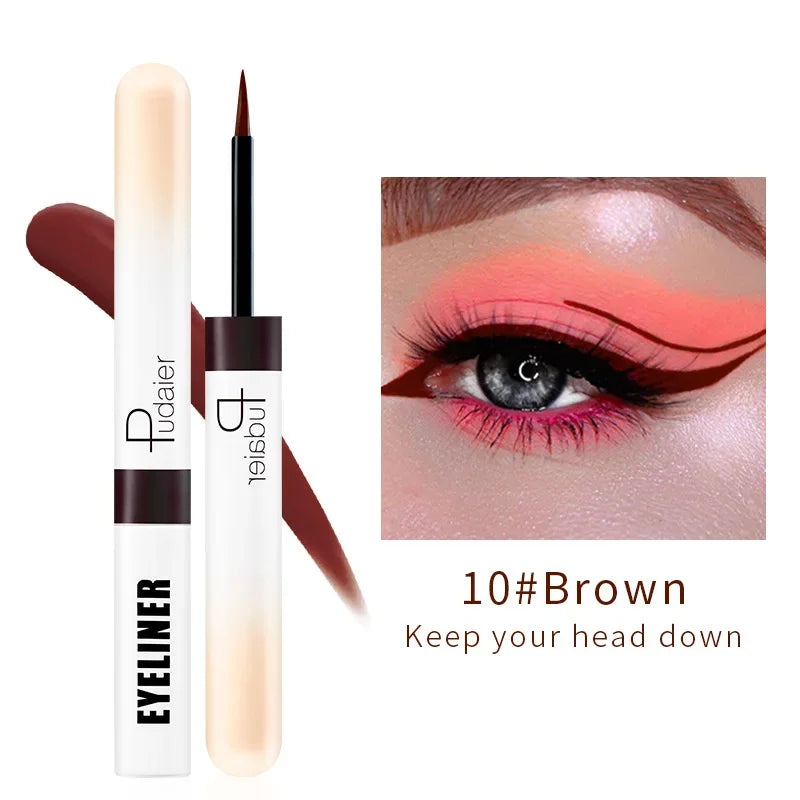 12-Color Waterproof Liquid Eyeliner