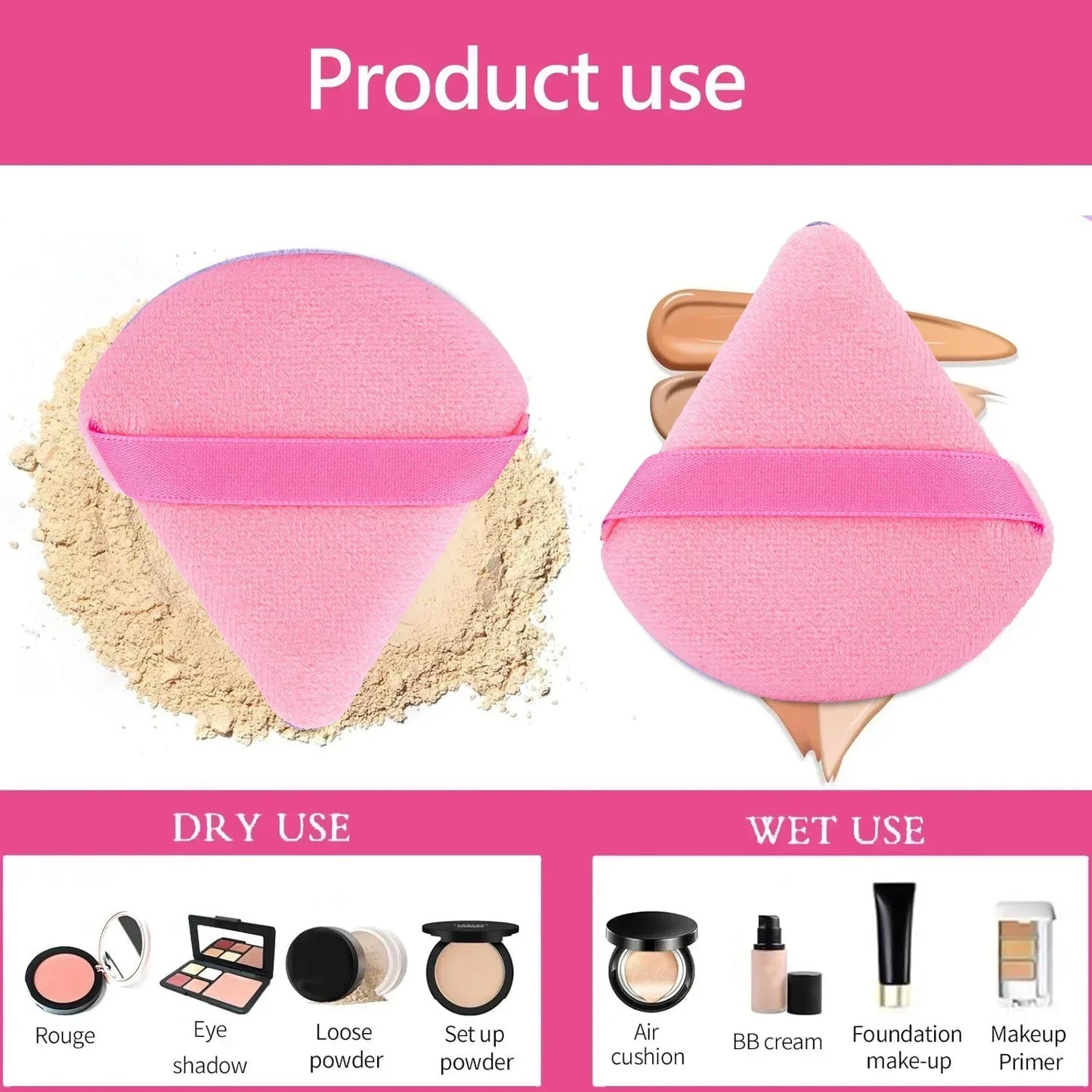 Pink Series Makeup Tool Set