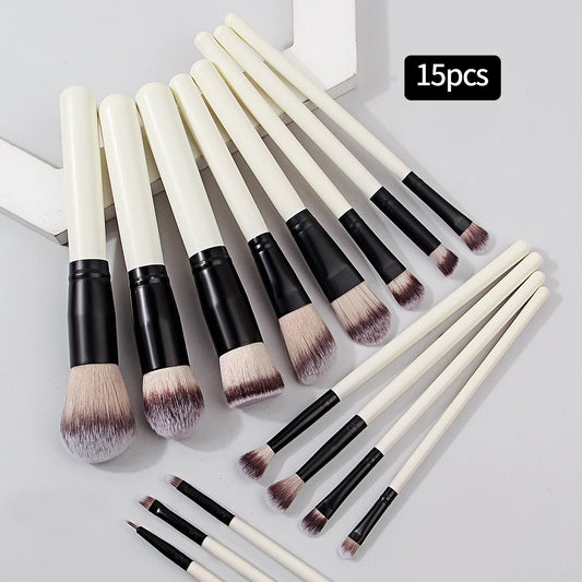 GlowPro 15-Piece Premium Brush Kit — Travel & Beginner Friendly